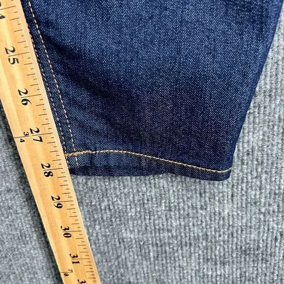 Old Navy Womens Super Skinny Jeans Plus Size 18 Dark Wash Mid Rise Stretch Denim - Picture 12 of 12